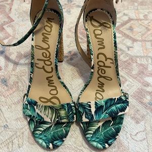 Sam Edelman Yaro palm block heel